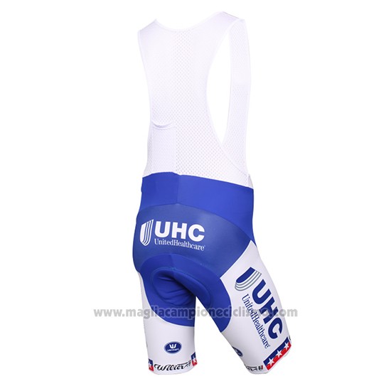 2016 Abbigliamento Ciclismo United Healthcare Rosso e Bianco Manica Corta e Salopette